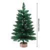 45cm/60cm Christmas Tree Decorations for Tabletop Mini Artificial Xmas Tree Holiday Home Office Decor