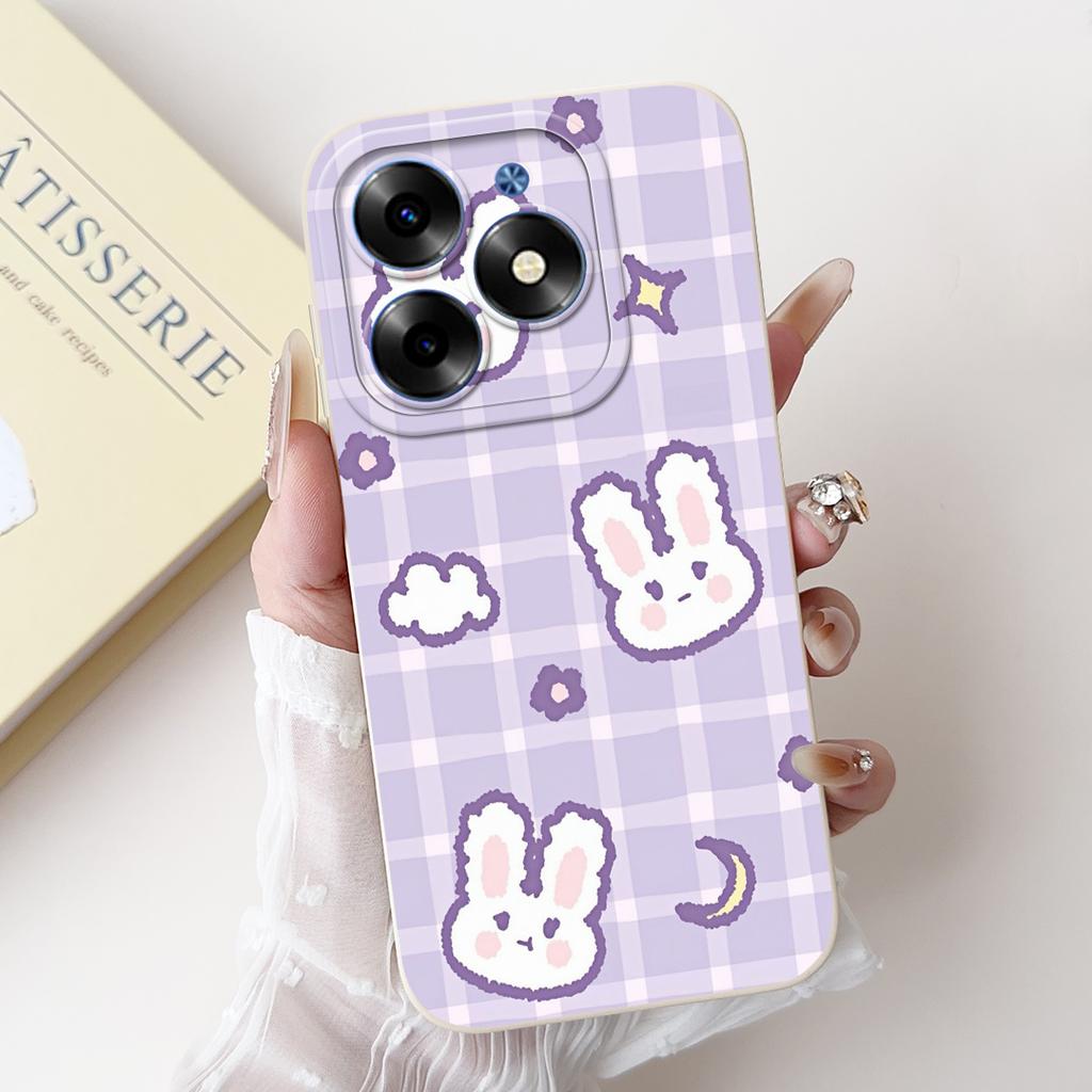 For Infinix Hot 40 Pro Case X6837 Fashion Cat Cartoon Cover Soft Silicone Phone Case For Infinix Hot 40i Hot40 Pro Hot40i Fundas