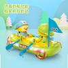 Electric Universal Macey Duck Kayak Toy Music Light Duck Rowing Baby Puzzle