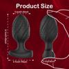 APP Controlled Anal Vibrator  Silicone Anal Vibrator For Men And Women Prostate Massager  Backyard Toy