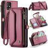 Pour Samsung Galaxy Série A12 A13 A71 S20 S21 S22 S23 S24 S25 Z Fold3 Z Fold4 Z Fold5 Z Fold6 Sac Téléphone Bandoulière Multifonctionnel en Cuir PU