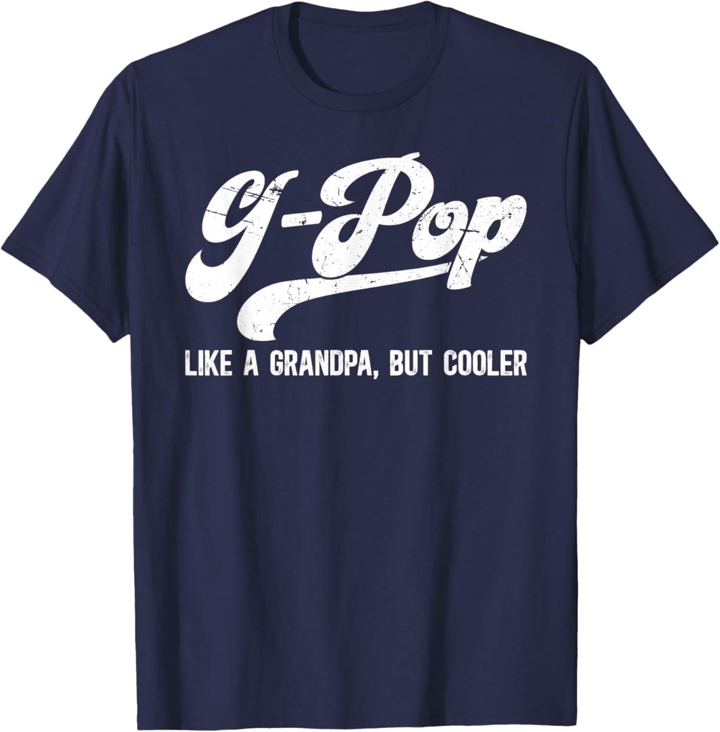 G-Pop Grandpa Definition G-Pop Grandfather T-Shirt S разноцветный