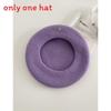Wool Beret Hat For Women Autumn Winter Warm Fashion Casual Stylish Office Girl