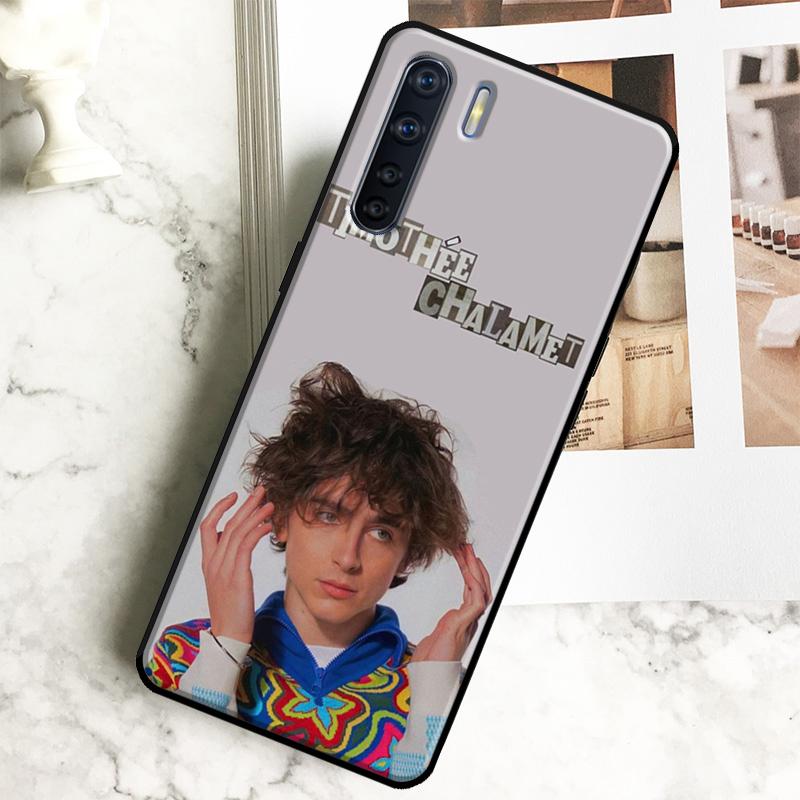 Timothee Chalamet Case For Oppo A18 A38 A58 A78 A98 A40 A60 A80 A16 A76 A96 A15 A17 A77 A74 A94 A54 A57S Cover