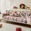 Cream Coffee Rabbit Plush Sofa Cushion Autumn And Winter Warm Seat Cushion Non-Slip Sofa Cover  New Cover Towel