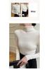 Little Goat Pure Cashmere Women's Slim-Fit Black Turtleneck Sweater