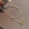 Xiaomi Chic Pearl Double-Layer Necklace - Women's Autumn/Winter Sweater Chain Accessory
