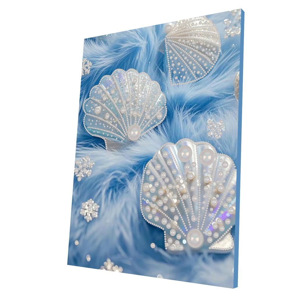 DIY Pearl Dot Painting for Adults Beginners Home Wall Decor Pearl Gem Paintings Picture Arts Craft With Frame 30x40cm