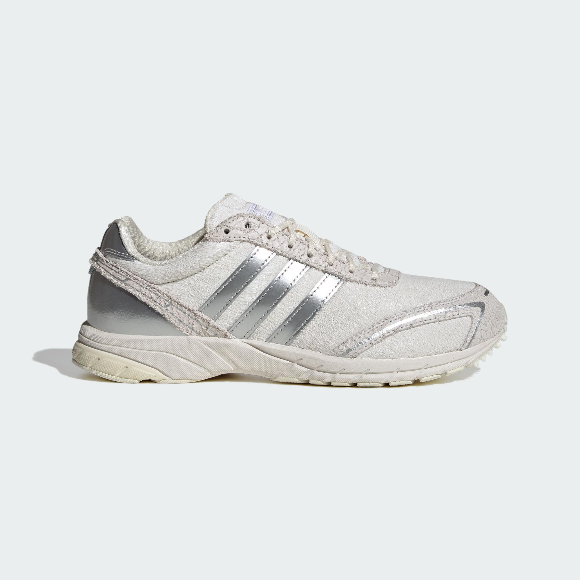 adidas Adizero Adios OG Off White Silver Metallic (Women s) 35.5