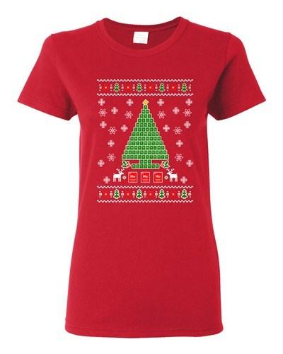 Женская периодическая таблица элементов Рождественская футболка с принтом Ugly Christmas DT Унисекс XL