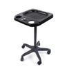 Aluminium Salon Instrument Tray, Height Adjustable Trolley Cart Tray Station on Wheels for Salon Tattoo Spa Beauty Service Holder Tool Storage