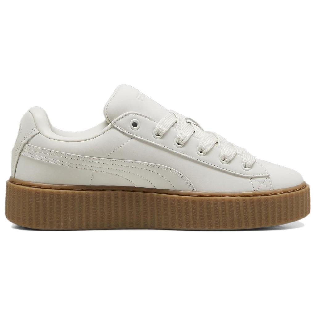 Fenty x Puma Creeper Phatty Pachet Tonuri Pământii - Adidași Unisex Alb Cald Crem Auriu Gum 396813-03