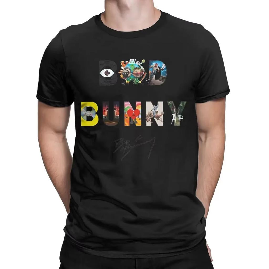 Hombres de todas las estaciones Bad Bunny DeBi TiRAR MaS FOToS Nuevo Álbum Top de Algodón Camiseta Alta calidad cómoda holgada novedad Camiseta