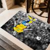 Soccer Player Action Area Rug Design for Game Room Hallway Foyer Dormitory Antislip Carpet Anime Office Decor Best for Christmas