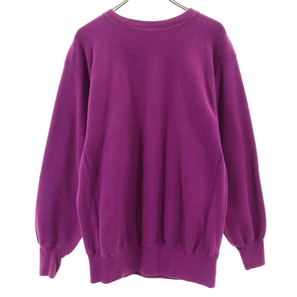 Champion 90s Reverse Weave USA Made Old Embroidered Tag Long sleeve sweat trainer Men's Used