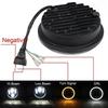 LED Headlight Projector Halo Ring Motorcycle High Low Beam DRL Turn Signal Light for 1pcs 5.75 Inch