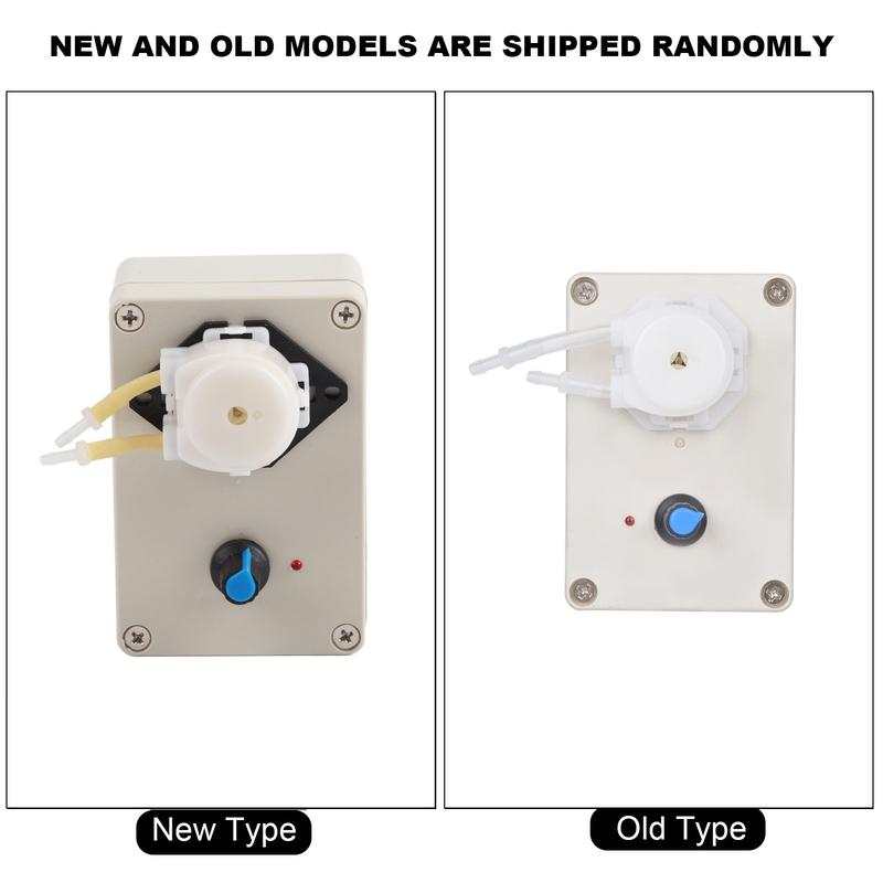 Dosing Pump Industrial Peristaltic Liquid Pump Adjustable Flowing Dosing Pump US Plug 110‑240V Pump Peristaltic Liquid Pump