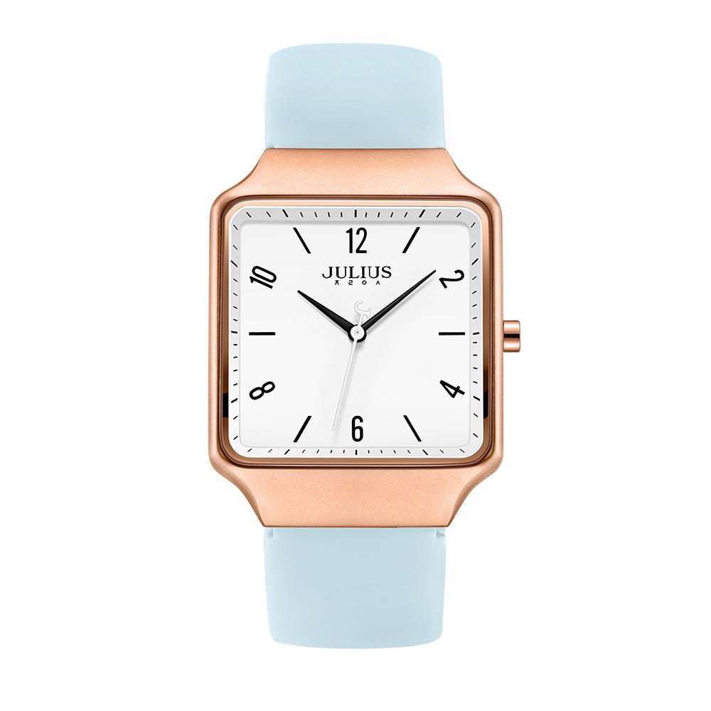 Jyullieoseu Ja-1408 Unisex Urethane Square Watch