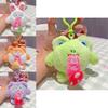 Plush Whimsical Animal Keychain Ideal For Fun Gifts With Vibrant Characters Colorful