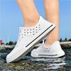 Comfortable Breathable Men'S Sandals Slip-On Water Shoes Hollow Out Design Beach Casual Eva Flat Heel All-Season Footwear