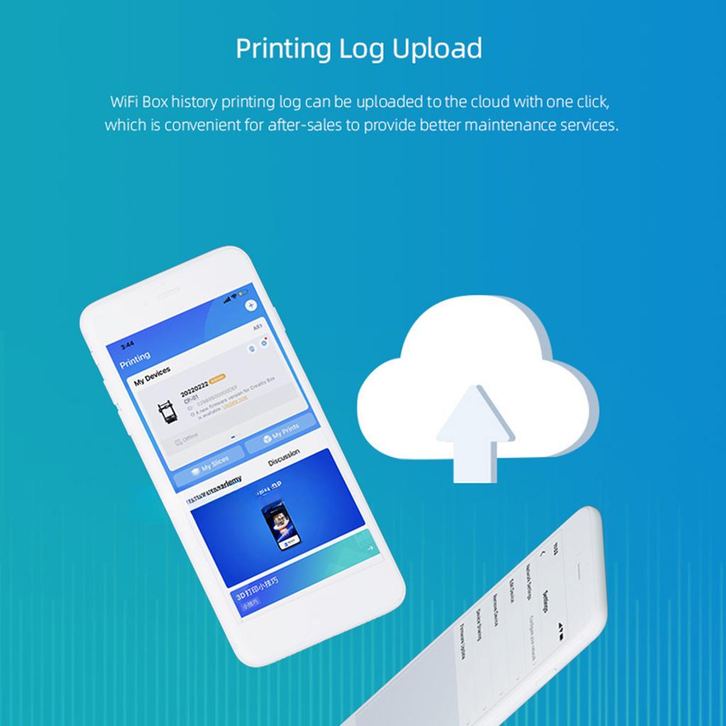 Original Creality WiFi Box 2.0 Intelligent Assistant for 3D Printer BT Configuration Network Cloud Slice Print Real Time Monitor Remote Control Tim