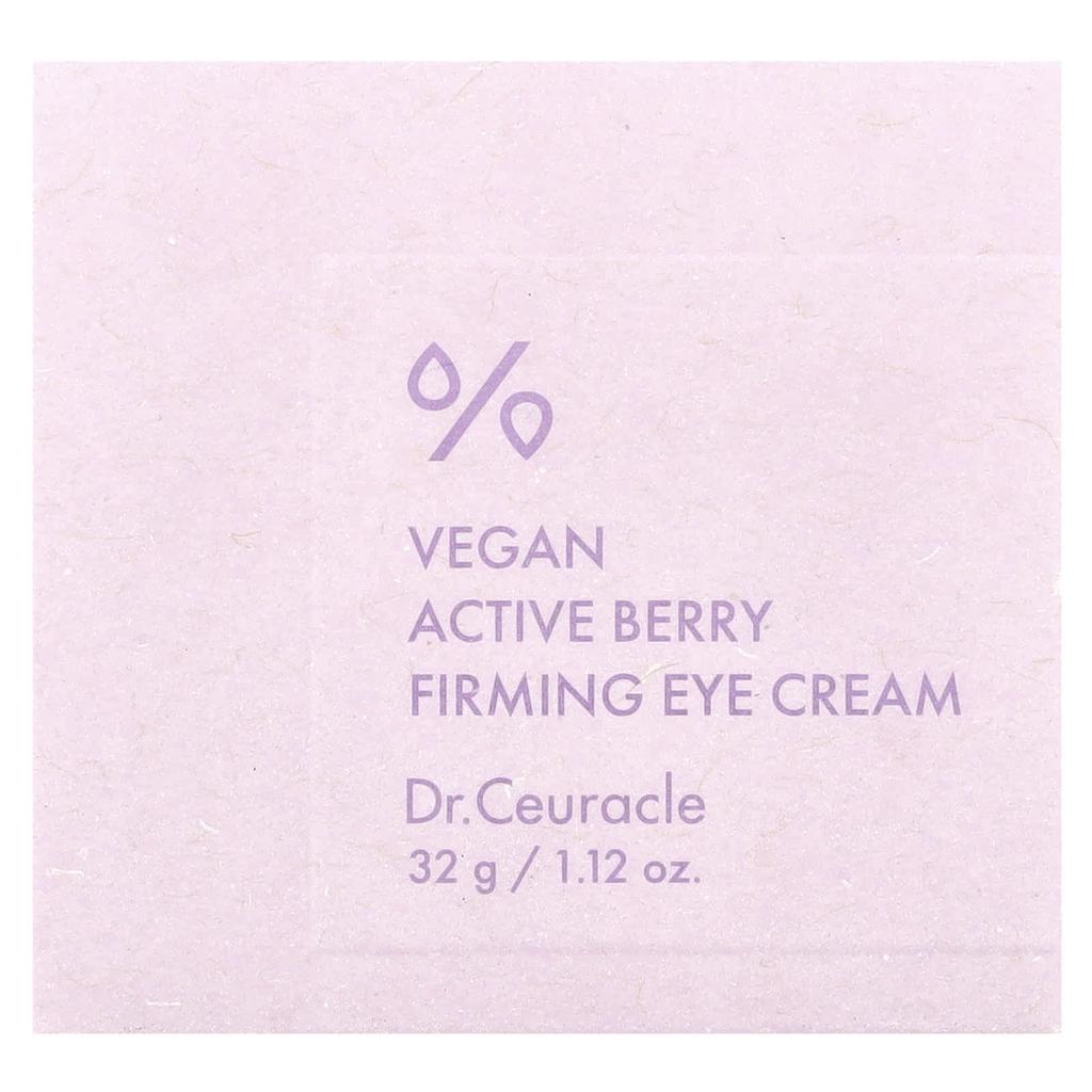 Dr. Ceuracle, Vegan Active Berry Firming Eye Cream, 32G(1.12Oz)