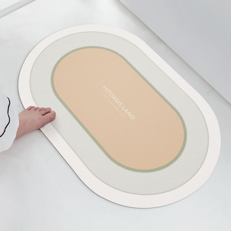 Diatom mud absorbent mat household floor mat bathroom toilet kitchen door non-slip quick drying