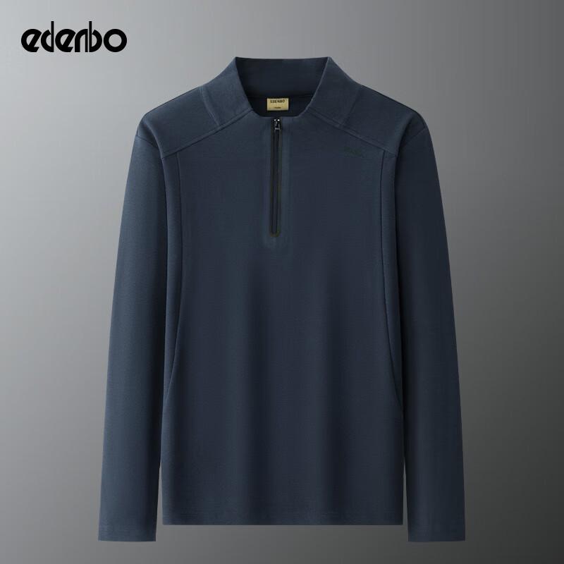 

Edenbo Men s Long-Sleeve Business Casual T-Shirt 4XL