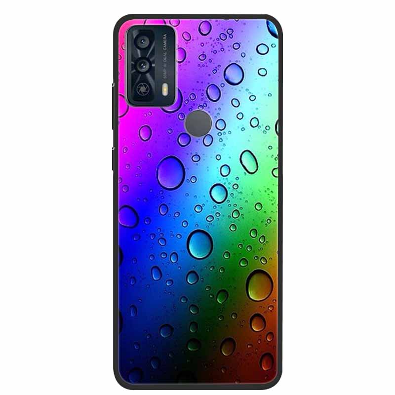 For TCL 20Y 20E Case Luxury Soft Silicone TPU Back Cover For TCL 20Y 20B Phone Cases TCL20Y 20 Y TCL20E Cute 6125F Funda Cartoon