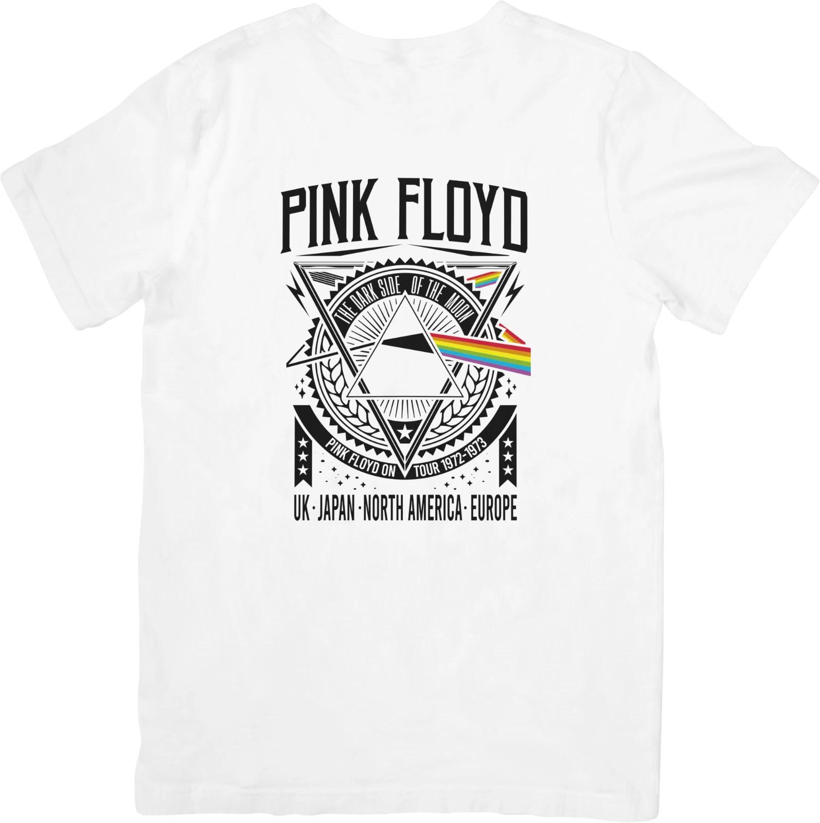

Музыка Pink Floyd Подходит для мужчин и женщин Качественная хлопковая футболка Белая. 3XL