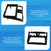 Portable 9 Inch Radio Fascia Fit For Nissan Cefiro A33 2003-2012 Stereo DVD Player Install Surround Trim Panel Audio Frame Cover