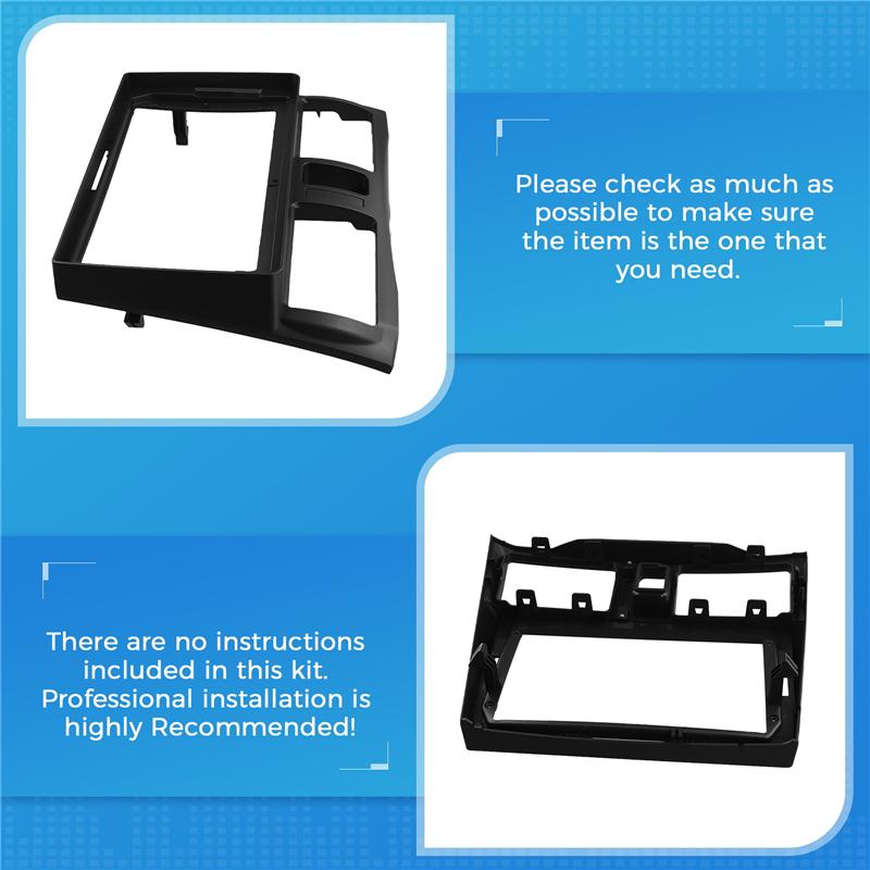 Portable 9 Inch Radio Fascia Fit For Nissan Cefiro A33 2003-2012 Stereo DVD Player Install Surround Trim Panel Audio Frame Cover