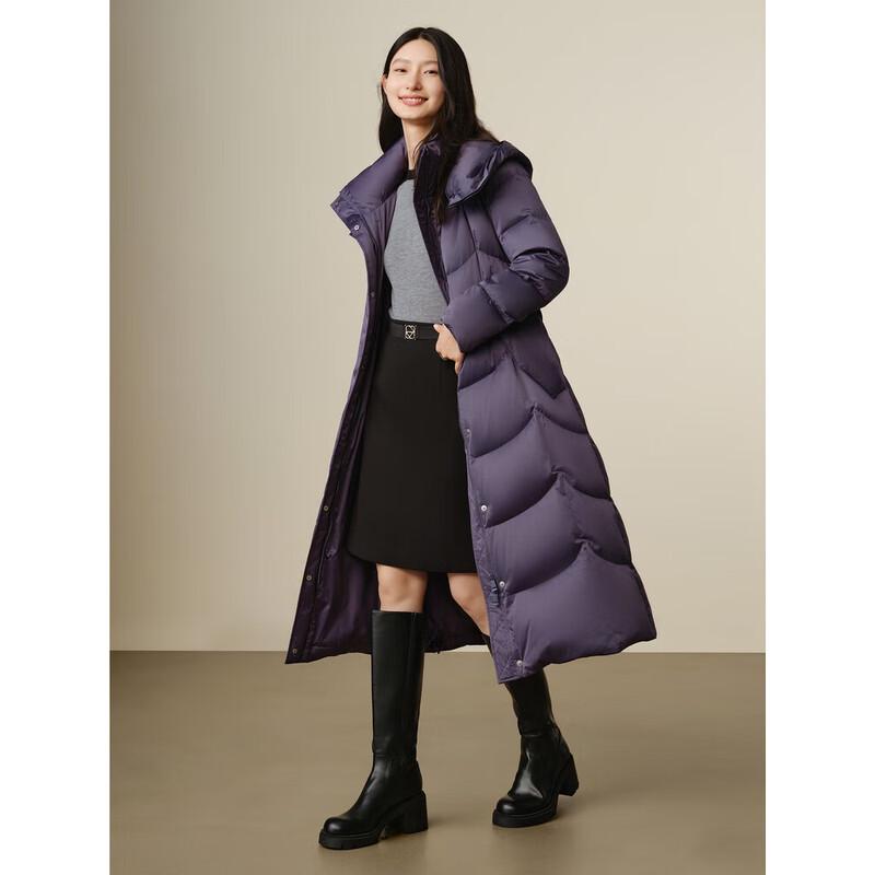 JOOZE Anna Kournikova Elegant Hooded Duck Down Jacket for Women