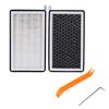 Voor Tesla Model 3 Actief Koolstof Luchtfilter Auto HEPA Luchtfilter Airconditioner Element Vervangingskit Interieur Luchtfilters 1 paar