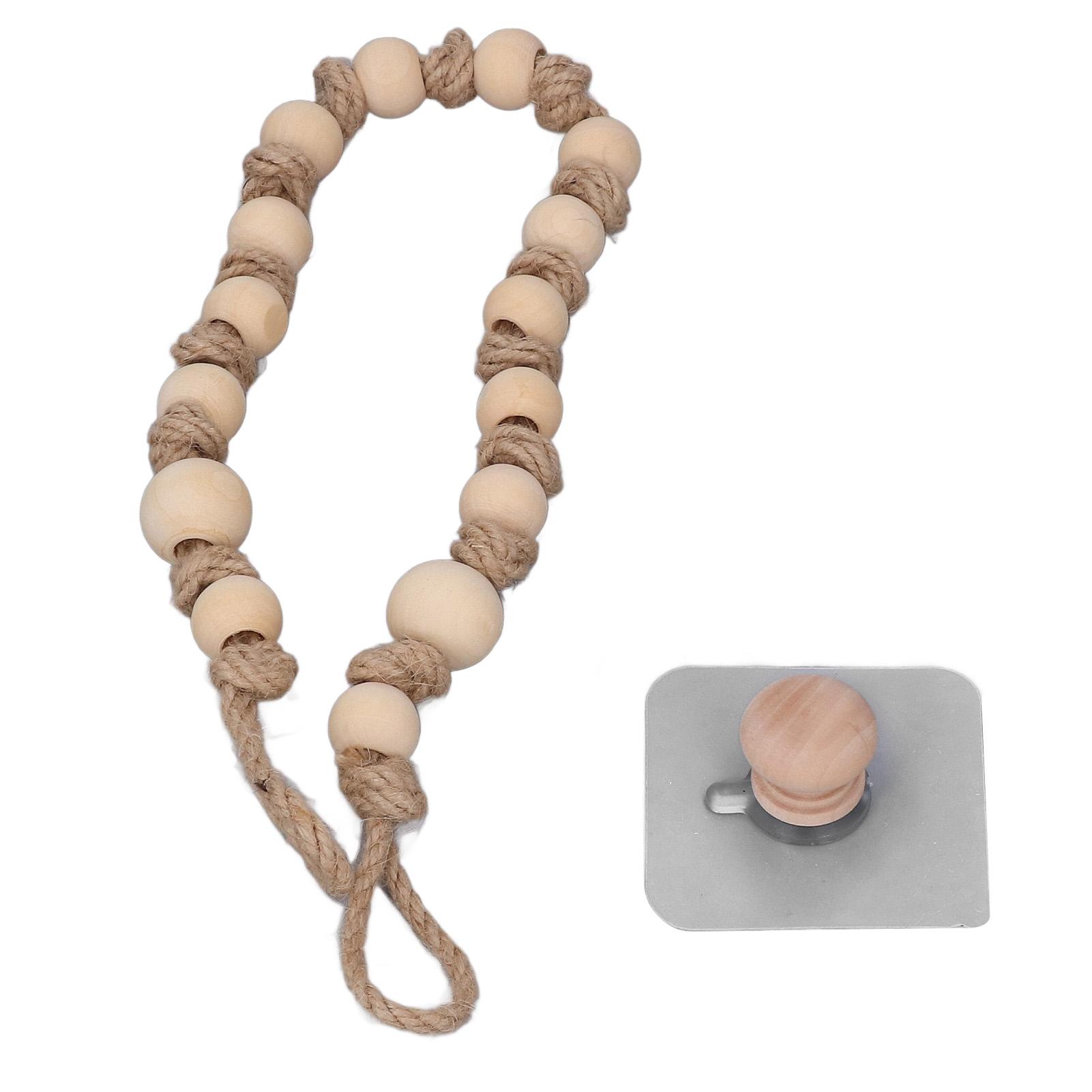 

Подхваты для штор в стиле бохо, прочные деревянные веревки в стиле бохо, широкое применение, держатели для штор