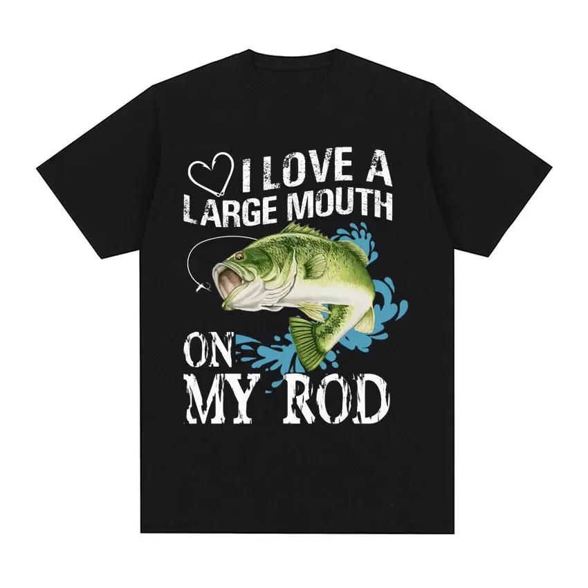 Y2k Tshirt Men Clothing New in Top Tees Mens TShirt Camisetas Funny Master Baiter Fishing Parody Short Sleeved Round Neck