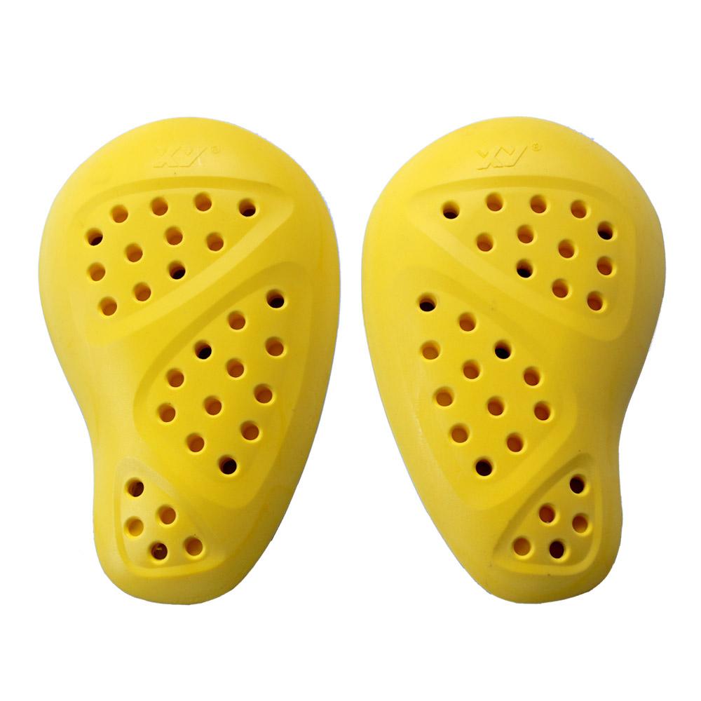 CE Level 2 Professional Thick Soft PU Material Hip Fall Elbow & Knee Pads Flexible Sport Protection XY Model XY820 M жёлтый