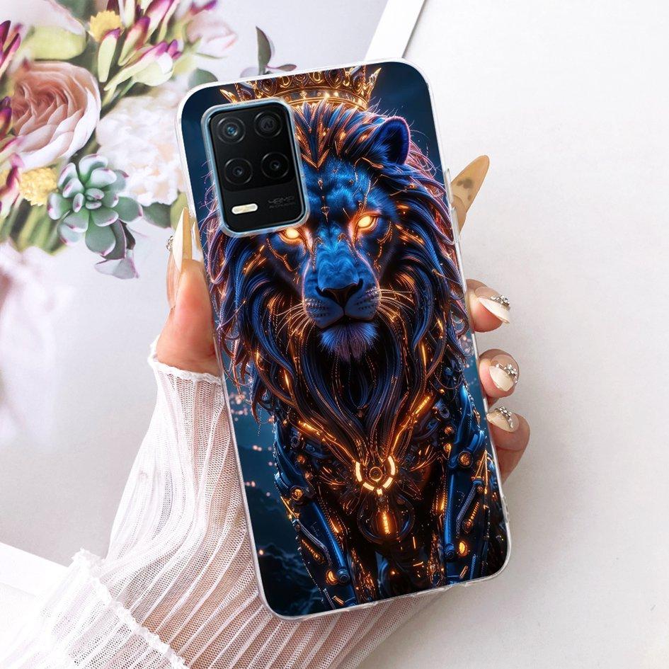 For Realme 8 5G Case RMX3241 Popular Butterfly Soft Silicone Clear TPU Cover For Realme Narzo 30 5G Funda Realme8 8s 5G V13 Capa