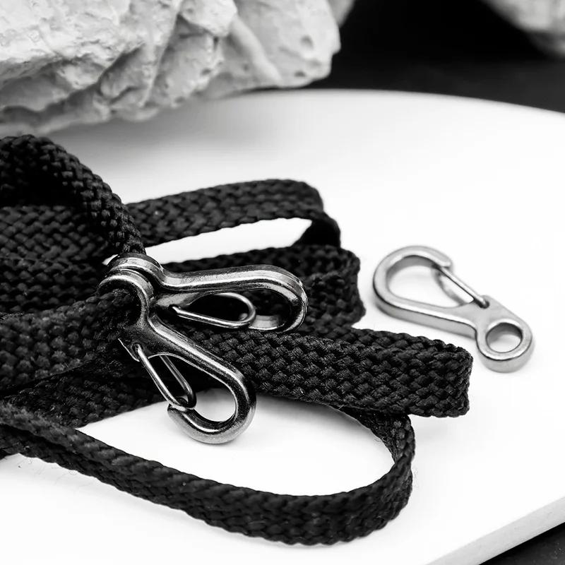 O-ring Fjäderlås Metall Öppningsbar Karbinhake Nyckelring Ringar Väskklämmor Krok Hundkedjespännen Anslutning För DIY Smycken