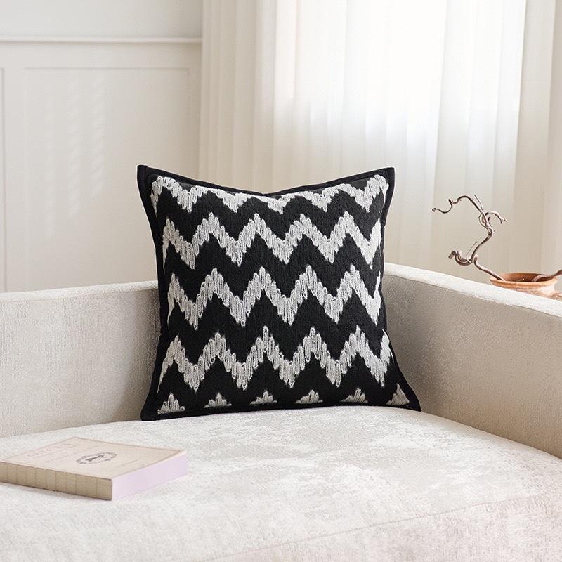 Light Luxury Modern Style Pillow, High-end Sofa, Living Room Cushion, Bedroom Bedside Pillow, Waist Pillow, Soft Furnishing Model Room Pillow Case