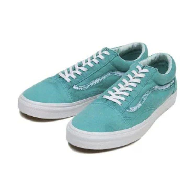 Vans Old Skool Cushioning Durable Low-Top Skate Shoes Unisex sneaker Mint VN0KW7FPF