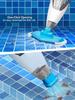 Handheld Rechargeable Pool Vacuum Cleaner for Spas Hot Tubs Small Pools with Automatic Immersion Detector Bristle Suction Nozzle