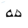 For Honda HRV HR-V Vezel 2014 -  ABS Carbon Fiber Car Central Control Steering Wheel Cover Trim Frame Interior Accessories