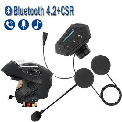 Bluetooth Motorrad Helm Headset Kopfhörer Drahtlose Motor Bike Freisprecheinrichtung Stereo Kopfhörer Lautsprecher Noise Reduction Mit Mikrofon