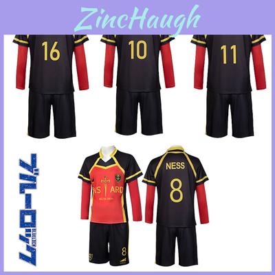 Bluelock Cosplay Jersey With Polyester Fabric For Anime Fans