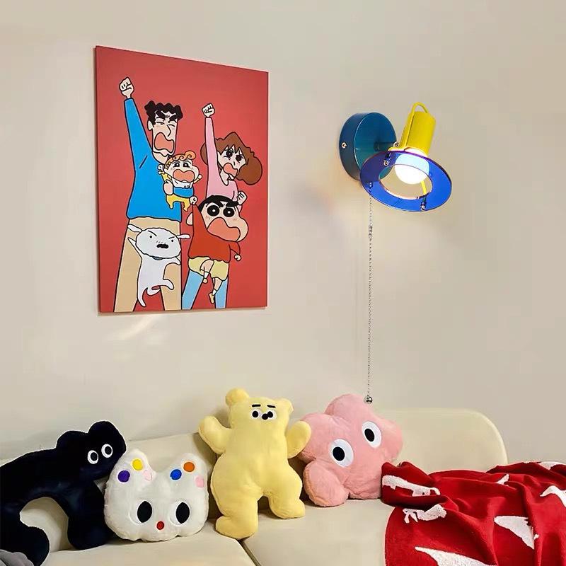 Colorful Decorative Wall Lamp for Living Room, Bedroom, Corridor, Hotel, and Kids' Rooms