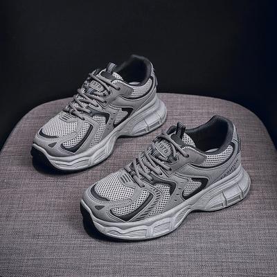 Sports Dad Shoes 22 Spring and Autumn New Student Thick-soled Heightening Casual Breathable Running Shoes