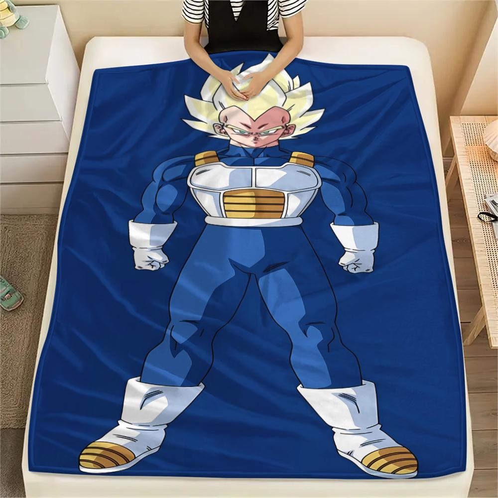 Dragon Ball characters Print Flannel Blanket,High quality Comfortable for All Seasons,Home Decor,Warmth and Comfort,Perfect for Christmas Gifts