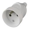 ZENITECH Fiche électrique femelle 16A 2P + T blanc