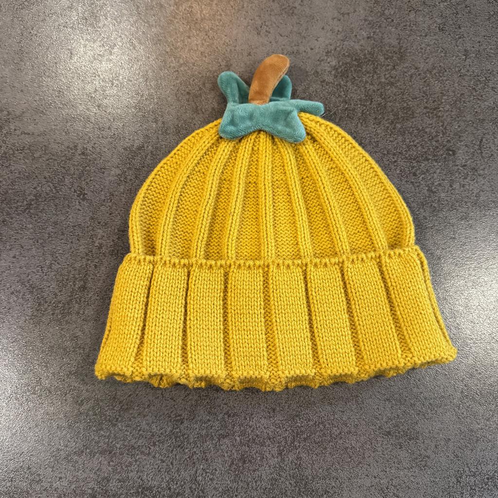 

Knit Hat With Pumpkin Appearance Design For Autumn Winter Fashion Womens